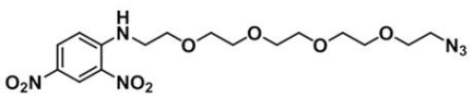 DNP-PEG4-Azide  分子式 C16H24N6O8