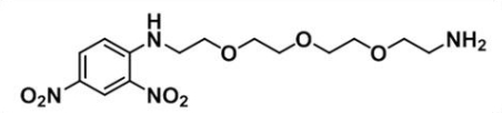 Amine-PEG3-DNP  分子式 C14H22N4O7