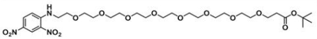 DNP-PEG8-NH-Boc  分子式 C29H50N4O14