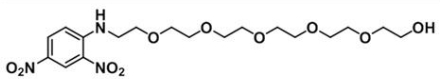 DNP-PEG6-OH  分子式 C18H29N3O10