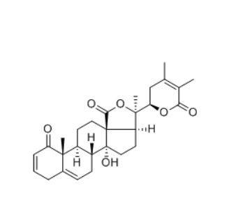 CAS ：57423-72-0    Withaphysalin A   天然产物库