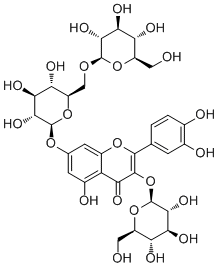 CAS ：60778-02-1  Isoquercitrin 7-O-gentiobioside  异槲皮苷-7-O-龙胆二糖苷