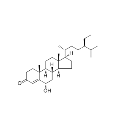 CAS ：75686-40-7  6α-羟基豆甾-4-烯-3-酮  6α-Hydroxystigmast-4-en-3-one  