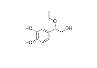 CAS ：1190632-33-7    4-(1-Ethoxy-2-hydroxyethyl)benzene-1,2-diol  