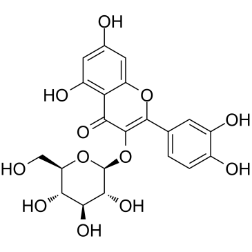 CAS:482-35-9  Isoquercitrin	异槲皮苷