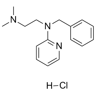 CAS:154-69-8  Tripelennamine HCl	苄吡二胺盐酸盐