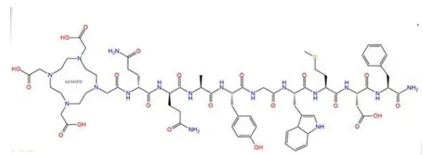 1293368-75-8，DOTA-DGln-DGln-Ala-Tyr-Gly-Trp-Met-Asp-Phe-NH2