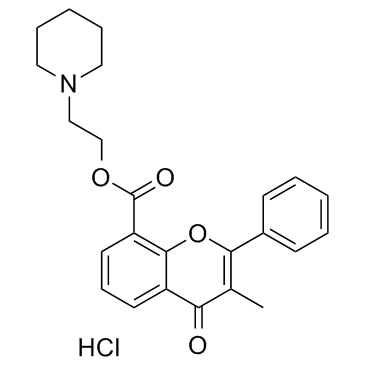 CAS:3717-88-2  Flavoxate HCl	盐酸黄酮哌酯