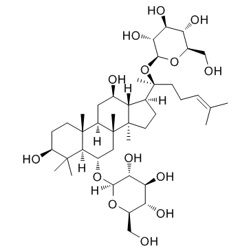 CAS:22427-39-0  Ginsenoside Rg1	人参皂苷Rg1