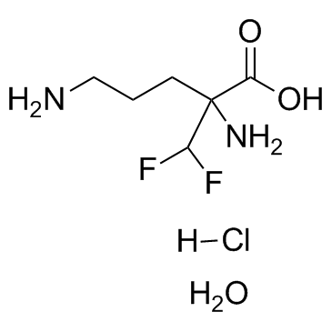 CAS:96020-91-6  Eflornithine hydrochloride hydrate	  依氟鸟氨酸盐酸盐一水合物