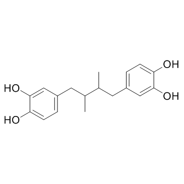 CAS:500-38-9  Nordihydroguaiaretic acid (NDGA)	去甲二氢愈创木酸