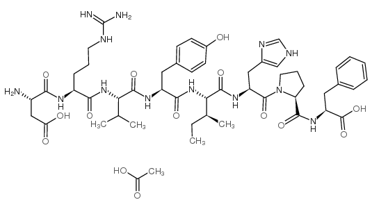 CAS:68521-88-0  Angiotensin II human Acetate	血管紧张素II