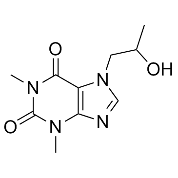 CAS:603-00-9	Proxyphylline	羟丙茶碱    公斤级