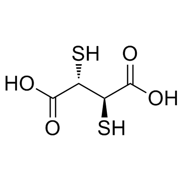 CAS:304-55-2	Succimer	内消旋-2,3-二巯基丁二酸   批量生产