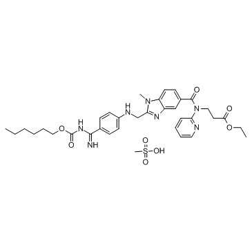 CAS:872728-81-9	Dabigatran etexilate (mesylate)  甲磺酸达比加群酯   工艺优化