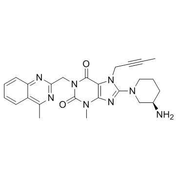 CAS:668270-12-0	Linagliptin	利格列汀  批量合成  