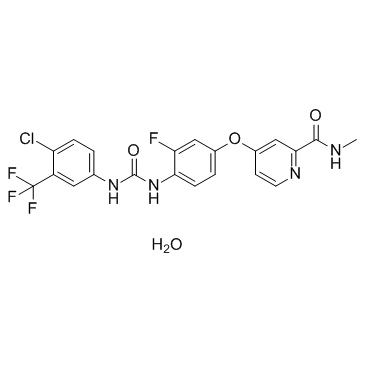 CAS:1019206-88-2	Regorafenib (monohydrate)	瑞格非尼水合物  规模供应 