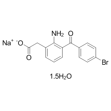 CAS:120638-55-3	Bromfenac (sodium hydrate)	溴芬酸钠     新药中间体中试