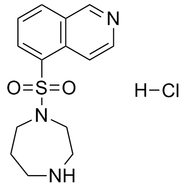 CAS:105628-07-7	Fasudil (Hydrochloride)	盐酸法舒地尔 KG级