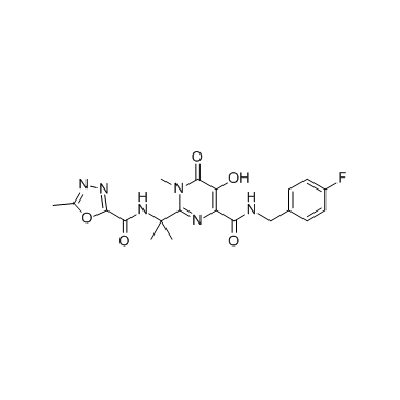 CAS:518048-05-0	Raltegravir	雷特格韦  批量合成  