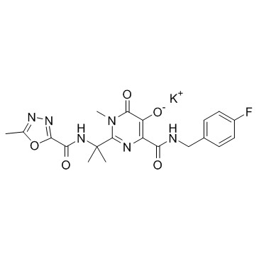 CAS:871038-72-1	Raltegravir (potassium)	雷特格韦钾盐   原料药研发