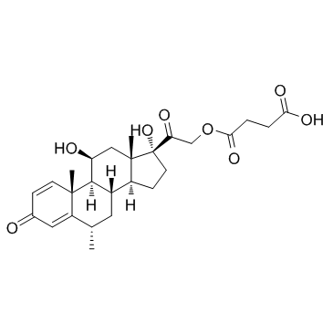 CAS:2921-57-5	Methylprednisolone succinate	甲基泼尼松龙琥珀酸酯   线路优化