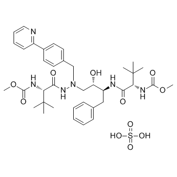 CAS:229975-97-7	Atazanavir (sulfate)	阿扎那韦硫酸盐  原料药供应 