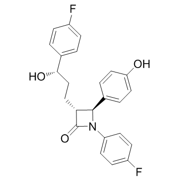 CAS:163222-33-1	Ezetimibe	依泽替米贝  药物分子开发 