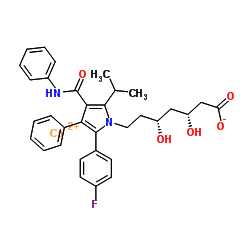 CAS:134523-03-8	Atorvastatin (hemicalcium salt)	阿托伐他汀钙   原研药中间体供应  