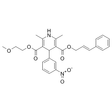 CAS:132203-70-4	Cilnidipine	西尼地平  药物分子开发  