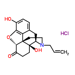 CAS:357-08-4	Naloxone (hydrochloride)	 盐酸钠洛酮  公斤级  