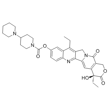 CAS:97682-44-5	Irinotecan	    伊立替康      线路优化