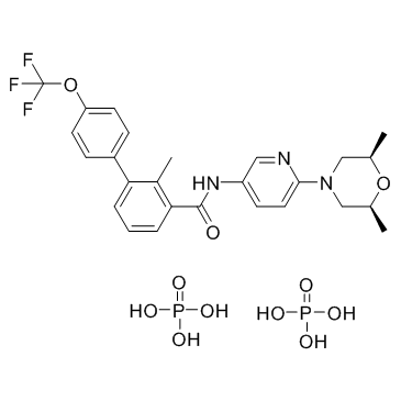 CAS:1218778-77-8	Sonidegib (diphosphate)	Erismodegib二磷酸     化合物优化