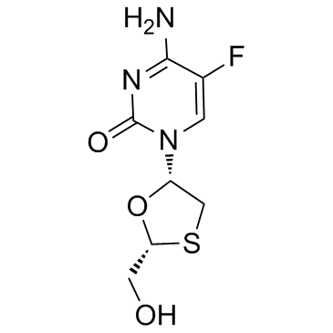 CAS:143491-57-0	Emtricitabine	恩曲他滨   原研药中间体供应 