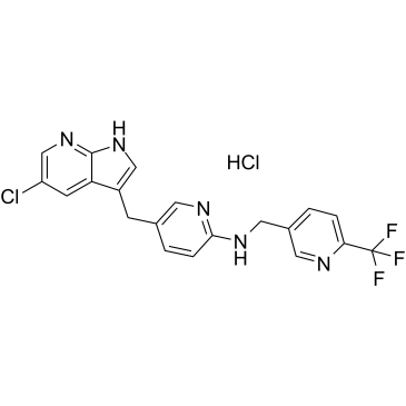 CAS:2040295-03-0	Pexidartinib (hydrochloride)	工艺放大