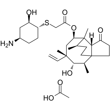 CAS:1350636-82-6	Lefamulin (acetate)	醋酸来法莫林     小试供应