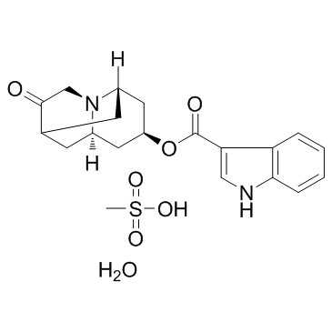 CAS:878143-33-0	Dolasetron (Mesylate hydrate)	甲磺酸多拉司琼    工艺放大