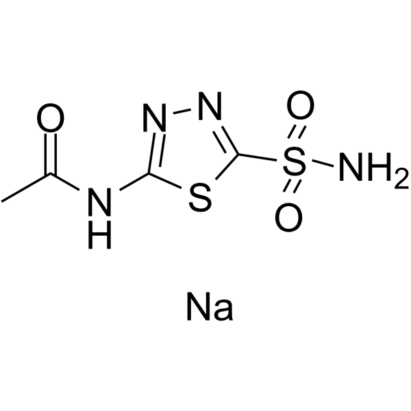 CAS:1424-27-7 	Acetazolamide (sodium)	   乙酰唑胺钠      公斤级