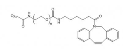 Cy3-PEG-DBCO   Cy3-聚乙二醇-二苯基环辛炔