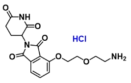 Thalidomide-O-PEG1-amine hydrochloride        萨力多胺-O-一聚乙二醇-氨基盐酸盐