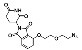 CAS： 2758432-02-7     Thalidomide-O-PEG1-azide       沙利度胺-O-一聚乙二醇-叠氮