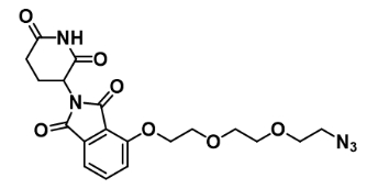 CAS： 2758431-90-0    Thalidomide-O-PEG2-azide      沙利度胺-O-二聚乙二醇-叠氮