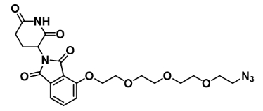 CAS： 2758432-01-6      Thalidomide-O-PEG3-azide      沙利度胺-O-三聚乙二醇-叠氮