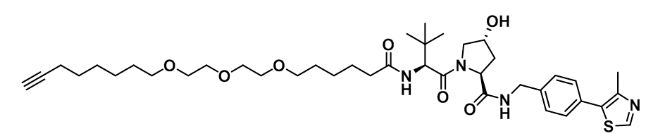 (S,R,S)-AHPC-6-2-2-6-alkyne         (S,R,S)-AHPC-6-2-2-6-炔