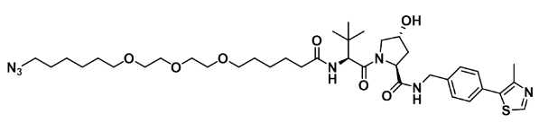 CAS : 2300155-90-0          (S,R,S)-AHPC-6-2-2-6-N3       (S,R,S)-AHPC-6-2-2-6-叠氮     (S,R,S)-AHPC-6-2-2-6-叠氮