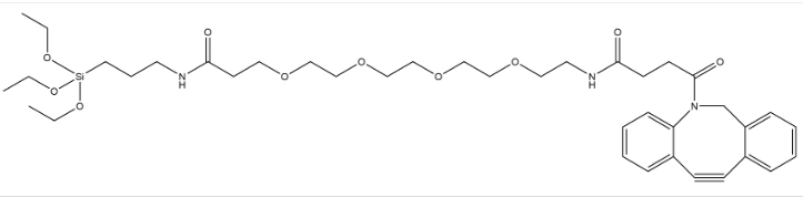 CAS： 2353410-02-1   DBCO-PEG4-triethoxysilane  二苯并环辛炔-四聚乙二醇-三乙氧基硅烷