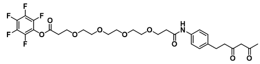 CAS  : 2353409-84-2         Diketone-PEG4-PFP ester       二酮-四聚乙二醇-五氟苯酚酯