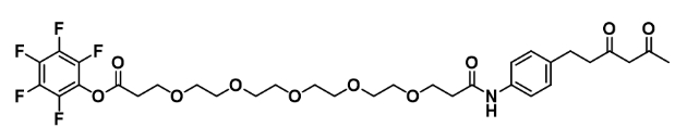 CAS: 2095869-65-9         Diketone-PEG5-PFP ester         二酮-五聚乙二醇-五氟苯酚酯