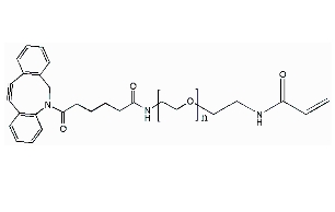 DBCO-PEG-ACA   ACA-PEG-DBCO    二苯并环辛烯-聚乙二醇-丙烯酰胺  