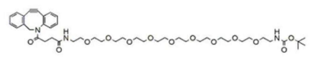 DBCO-PEG9-NH-Boc    基于PEG的PROTAC连接剂